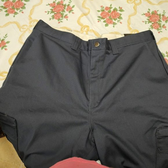 Dickies Pants New Dickies Navy Blue Cargo Work Pants Mens 3632